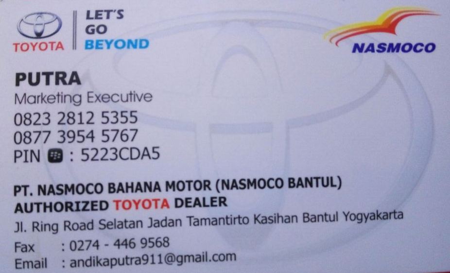 Dealer NASMOCO Bantul Yogyakarta